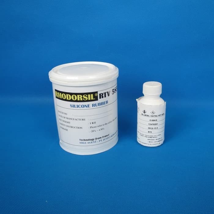 RTV 585 Silicone Rubber Rhodorsil 1kg
