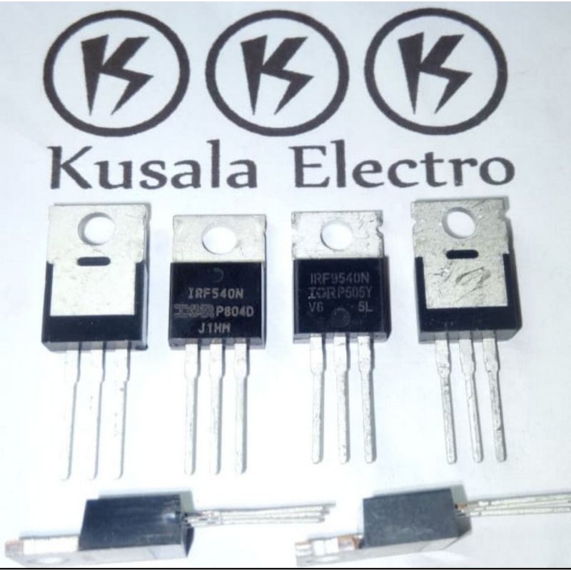 IRF540 + IRF9540 Original Sepasang
