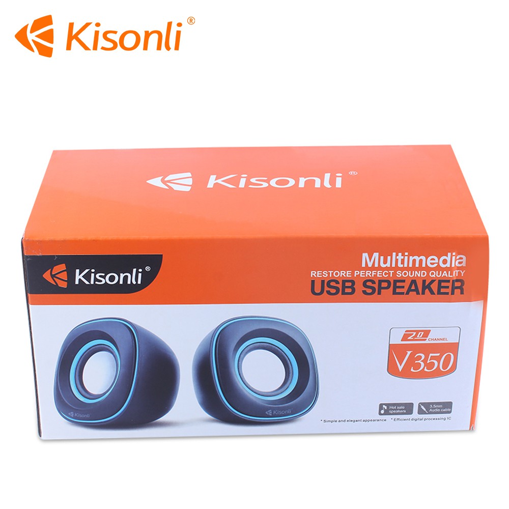 KISONLI - Speaker 2.0 Laptop / Komputer V350-8