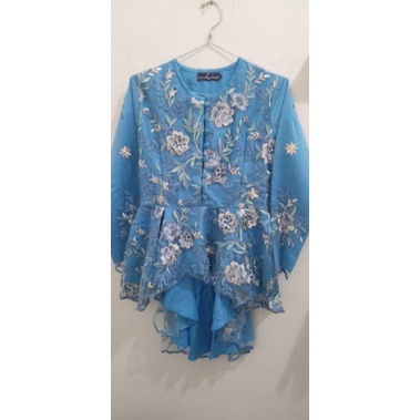 Kebaya Wisuda/Lamaran/Biru