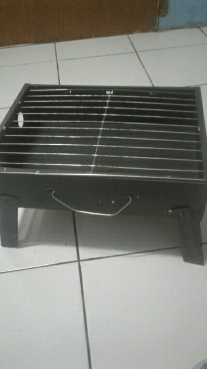 Panggangan Lipat Portabel/alat Panggang Grill/alat Panggang Serbaguna