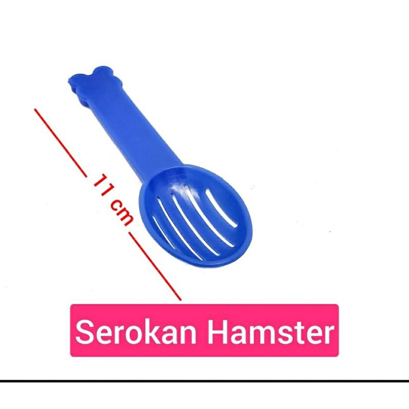 Sekop Hamster Mini / Serokan Pasir Hamster / Pasir Wangi Hamster / Aksesoris Hamster / Scoop hamster