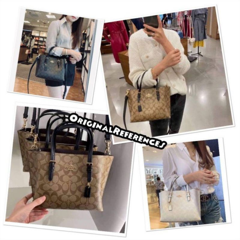 COACH Mollie Tote Signature Bag sz 25x21x9cm #339657
