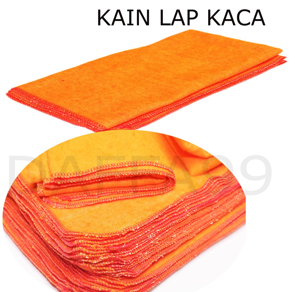 Kain Lap - Kain Refill - Lap Putih Serbet Warna/ Premium Lap Tangan / Piring / Dapur / Serbaguna