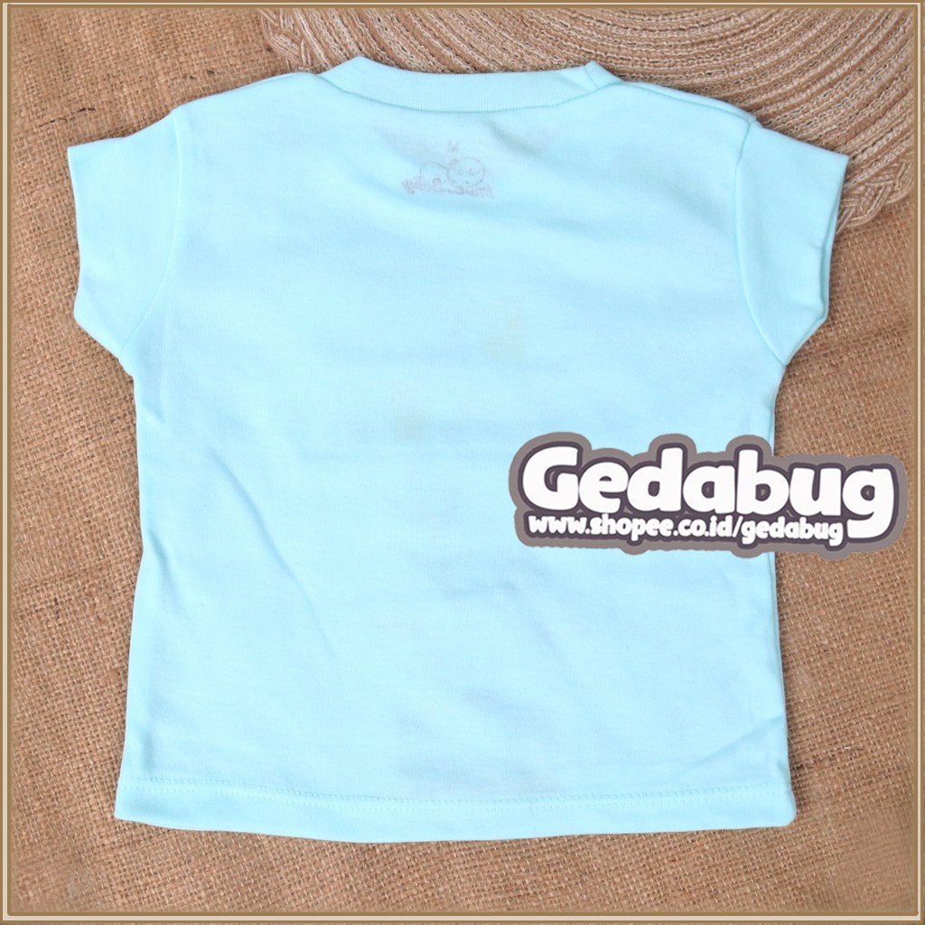 3pcs - KAOS IMOET Baby MOTIF Pendek / Oblong Anak Dasar Warna SNI