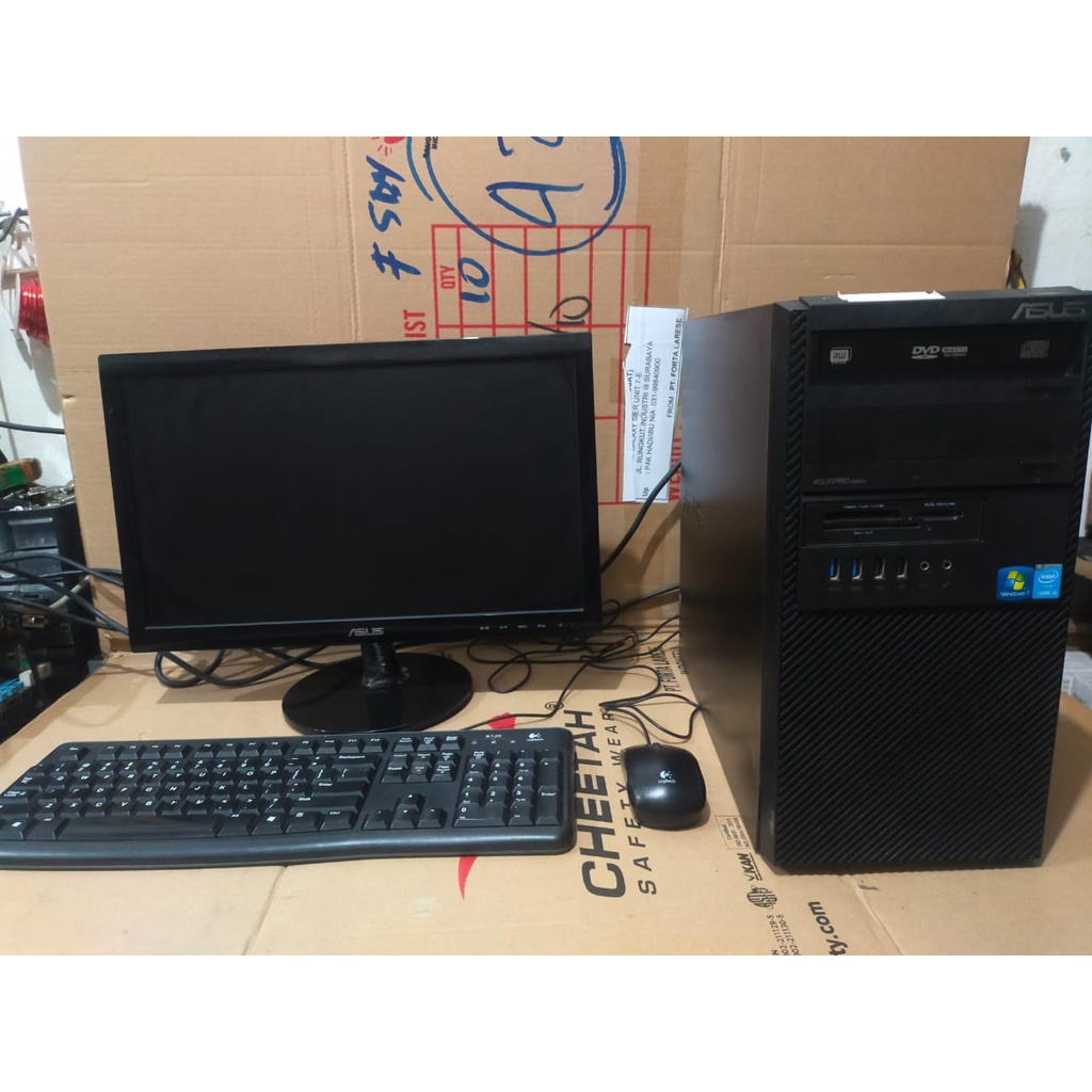 KOMPUTER ASUS SERVER CORE i5 GEN 4 RAM 8GB HARDDISK 1 TERRA