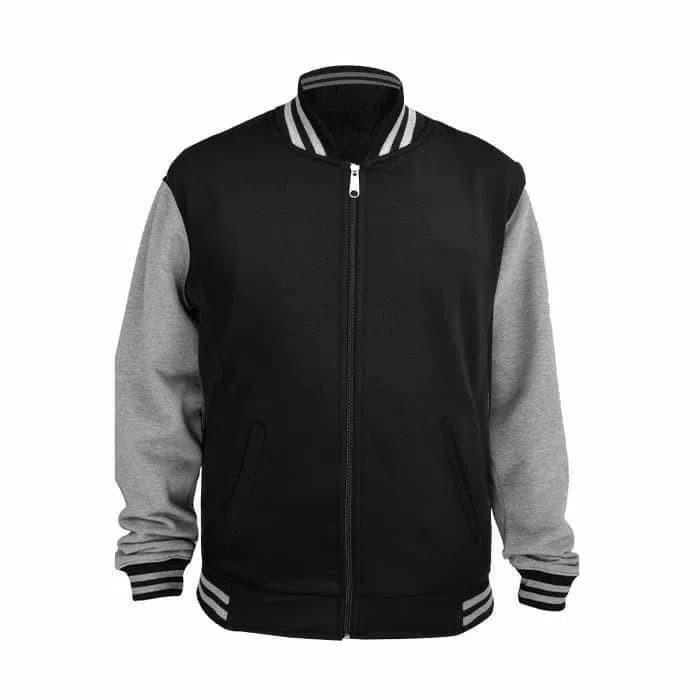 jaket pria,Jaket Varsity , Jaket pria Baseball Varsity polos, JAKET FLECEE