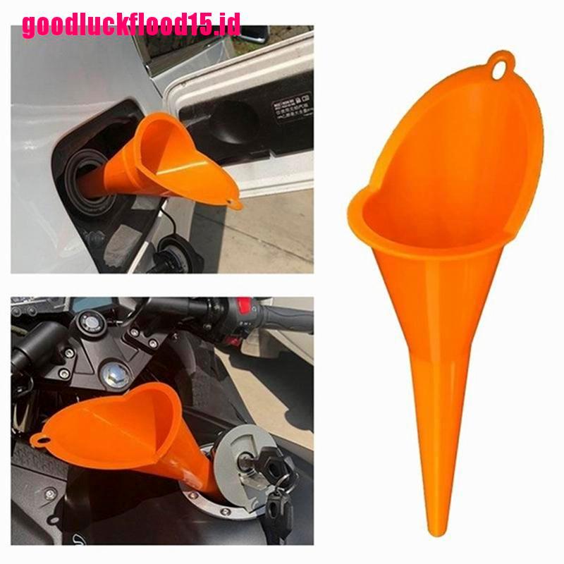 (LUCKID) Corong Mulut Panjang Bahan Plastik Untuk Menuang Cairan / Oli Motor / Mobil