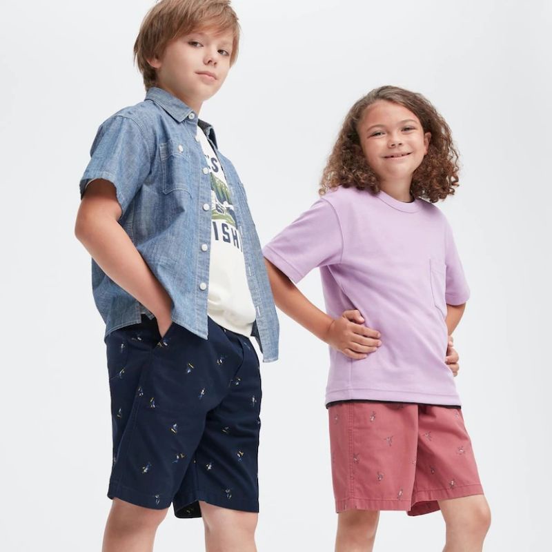 UNIQLO - KIDS Celana Pendek Relax Motif