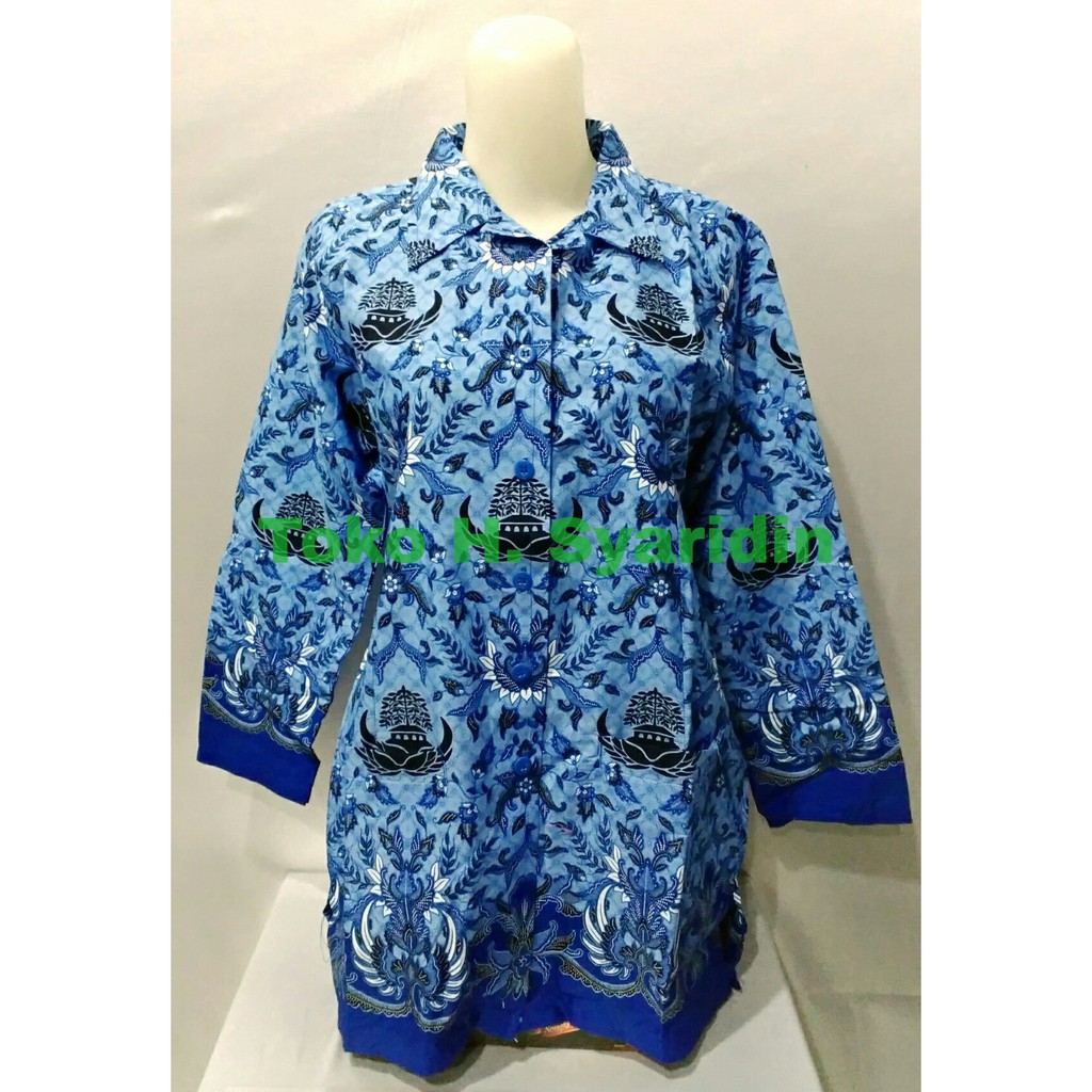 Seragam Batik Korpri Wanita Bahan Katun