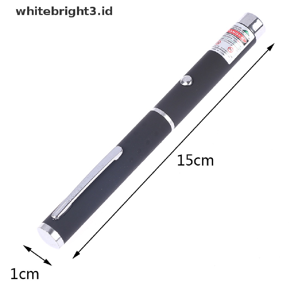 (whitebright3.id) 1pc Pen Laser Pointer High Power 5MW Warna Merah / Biru / Hijau