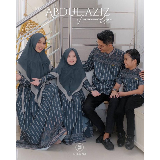 Ready ✅ King Abdul Aziz by Dienna ✔️ COD ✔️ Sarimbit keluarga || Dress anak