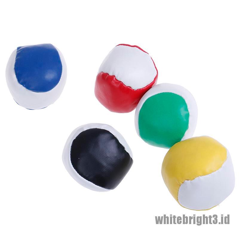 {white3} 1Pc Juggling ball classic bean bag juggle outdoor sports kids toy