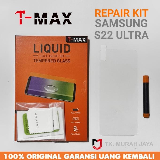 T-MAX Repair Kit Tempered Glass Samsung S22 Ultra Tmax