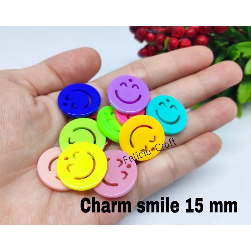 Charm acrylic smile 15mm [20gr]