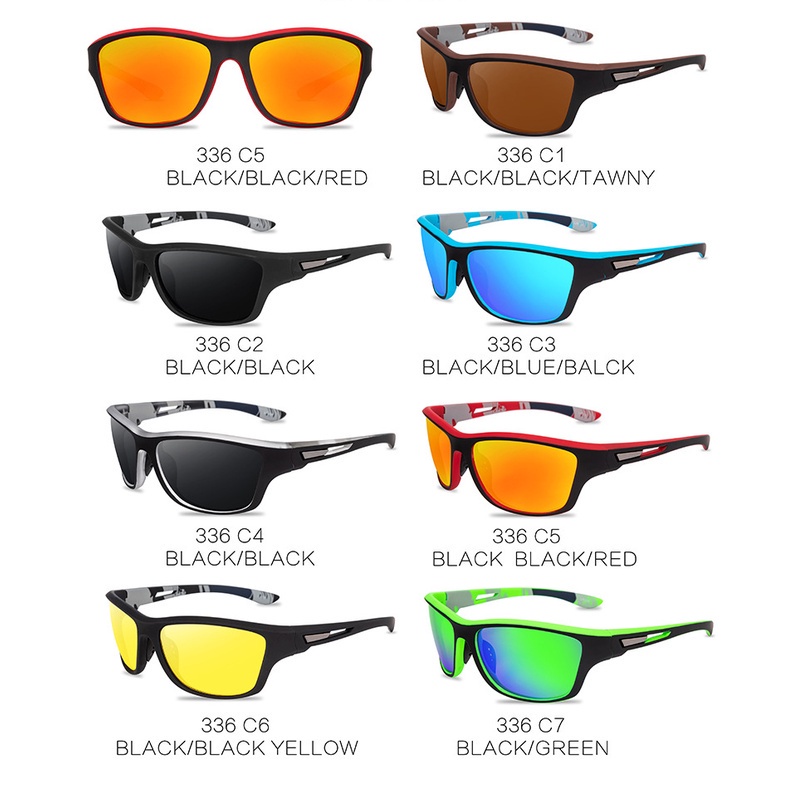 Kacamata Polarized Uv400 Untuk Pria Mengemudi / Bersepeda / Memancing