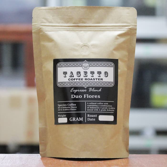 

KOPI ESPRESSO DUO FLORES 1KG | ARABIKA ROBUSTA BLEND