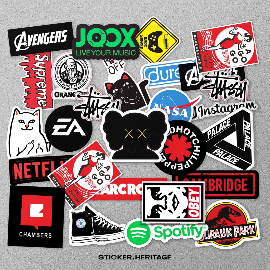 STIKER STICKER PACK RANDOM SERIES- STICKER TUMBLR MOTOR JOURNAL STIKER AESTHETIC