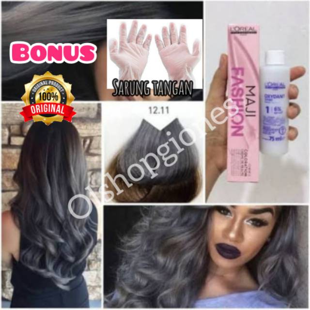 Cat Loreal MajiFashion 12.11 Rambut L'OREAL hair coloring + oxydant developer