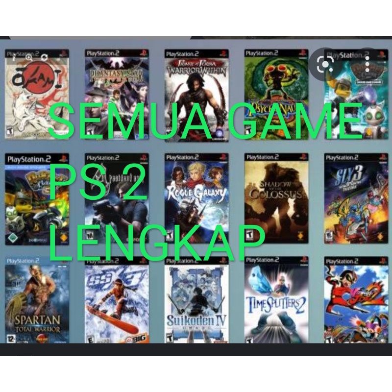 GAME PS 2 TERLENGKAP
