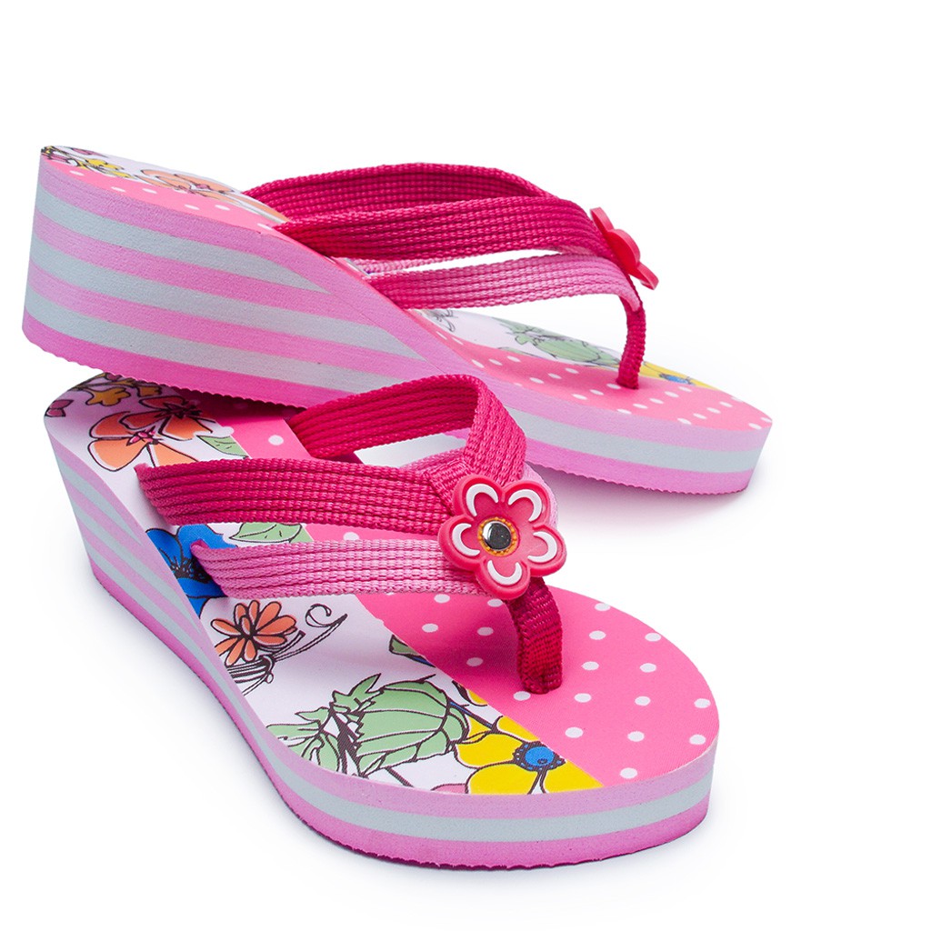 DNOIR Sandal Anak Perempuan TALI4 PINK