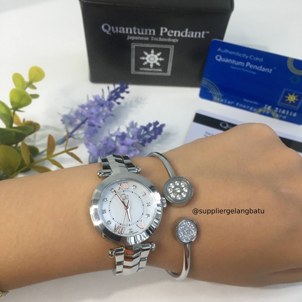 FLASH SALE Gelang Kesehatan Pria Wanita Energi Ion Negative quantum bulat mata