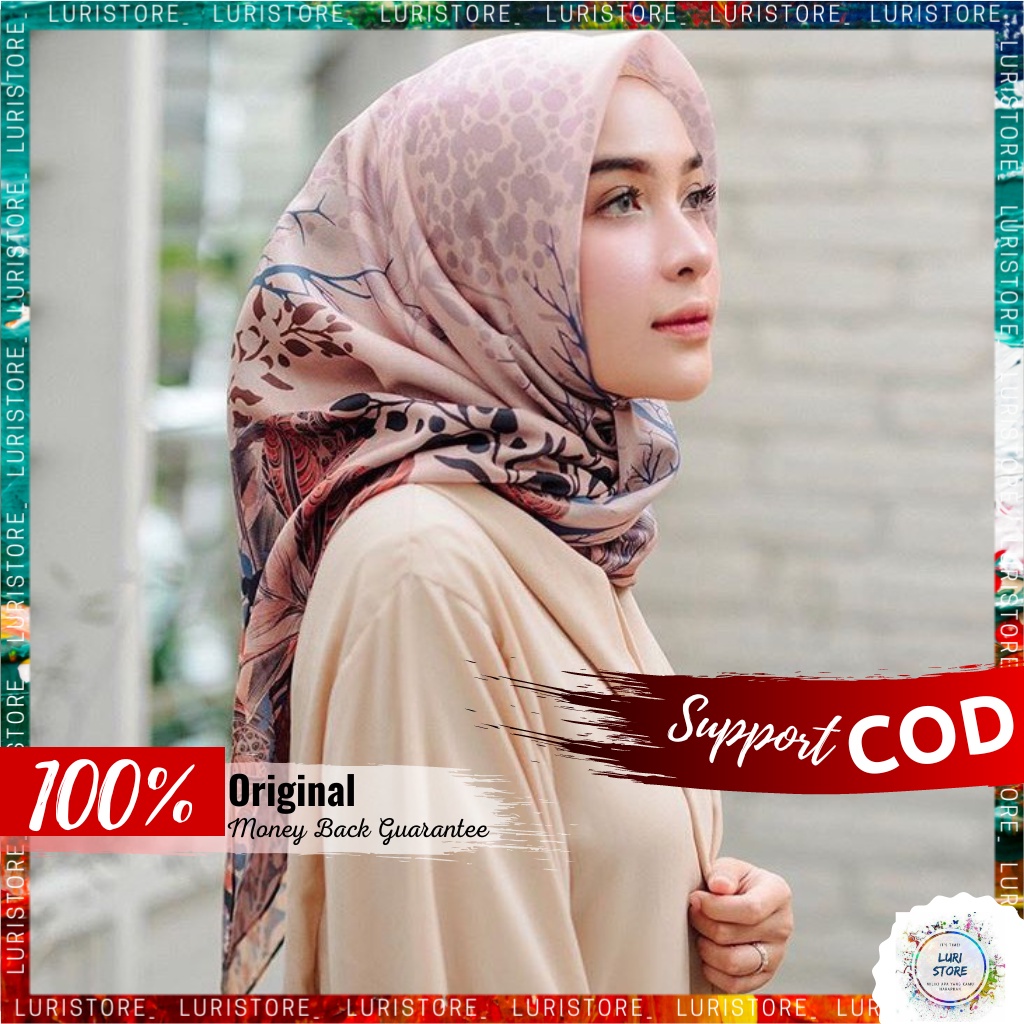MYLADY HIJAB ORIGINAL LEVI Hijab Jilbab Jelbab Kerudung My Lady Ori Motif Terbaru