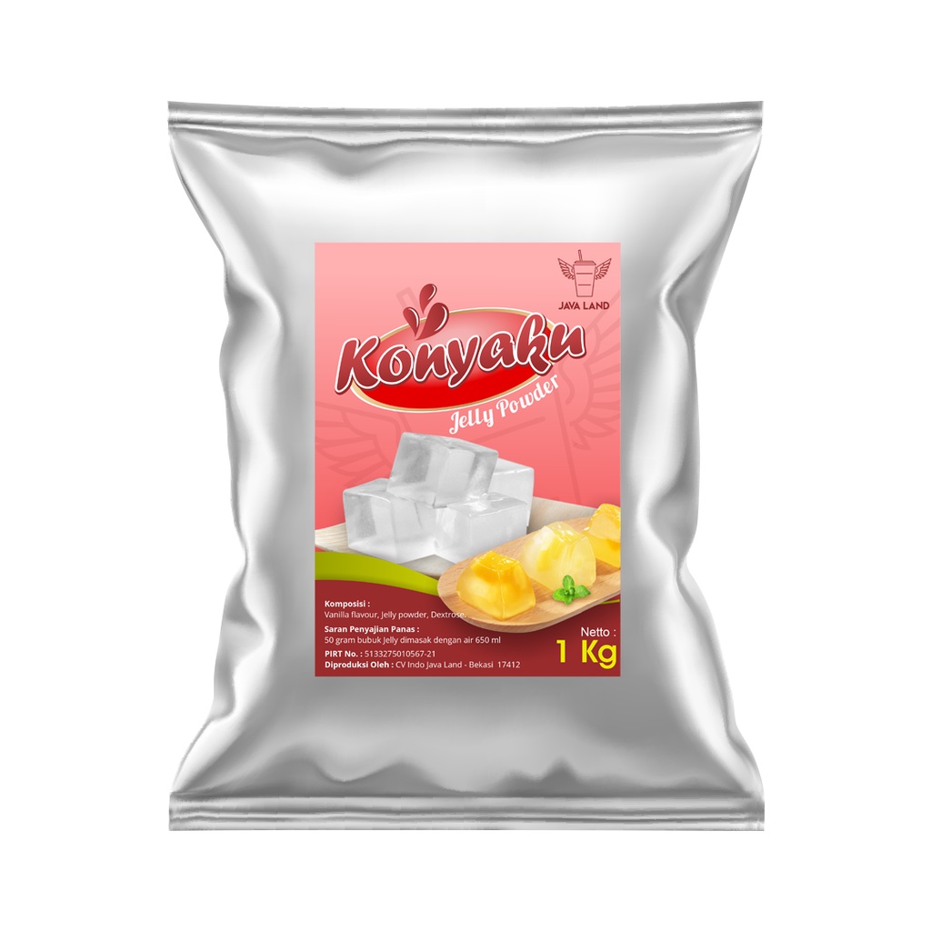 

Javaland Konyaku Jelly 1Kg | Topping Minuman Kekinian | Jely / Agar-agar premix