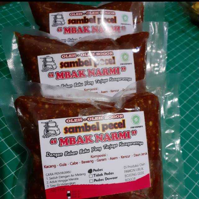 

Sambal pecel bude narmi