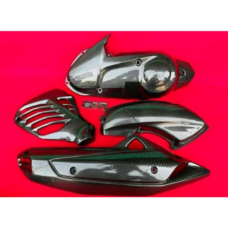 COVERSET NMAX CARBON HITAM WTP