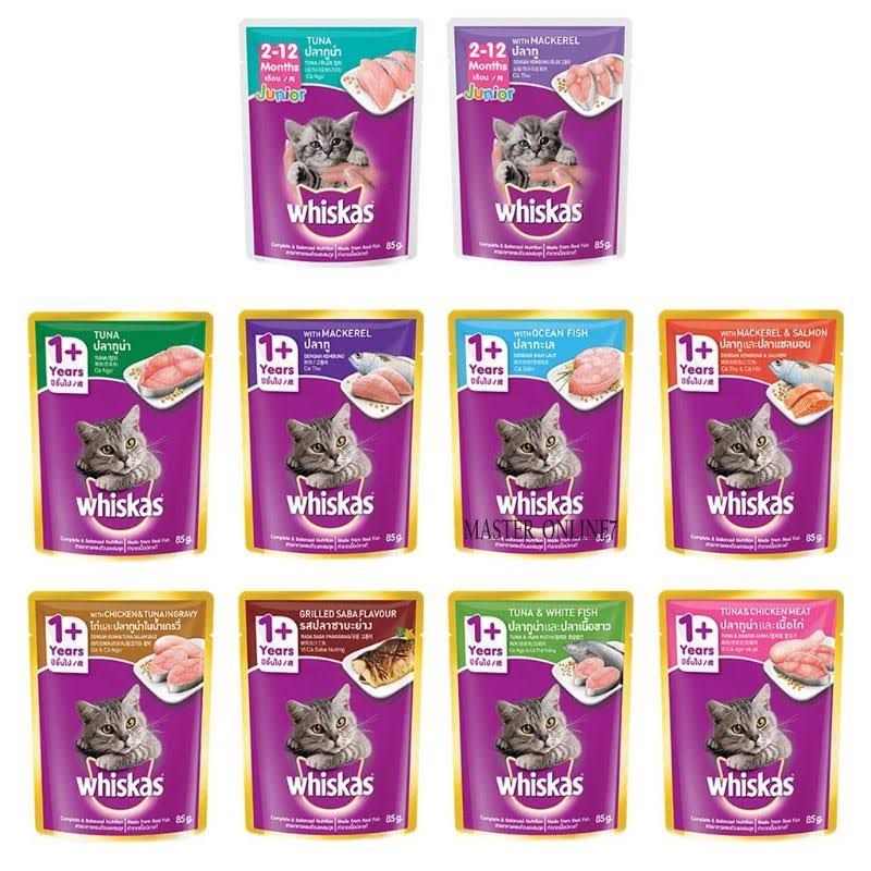 Whiskas pouch / whiskas sachet / whiskas basah / wet food