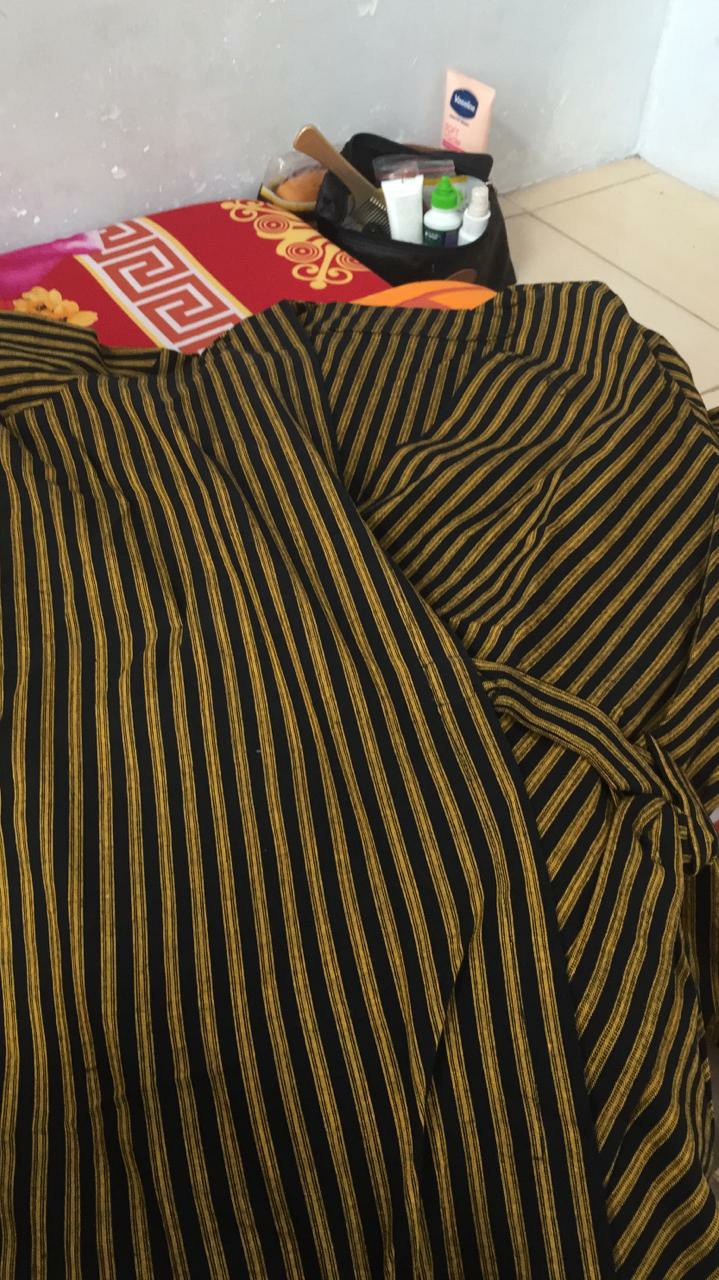 Blouse Batik Tenun Lurik Murah/atasan Batik Tenun Wanita/blouse Batik Lurik Murah/blouse Batik Kerja