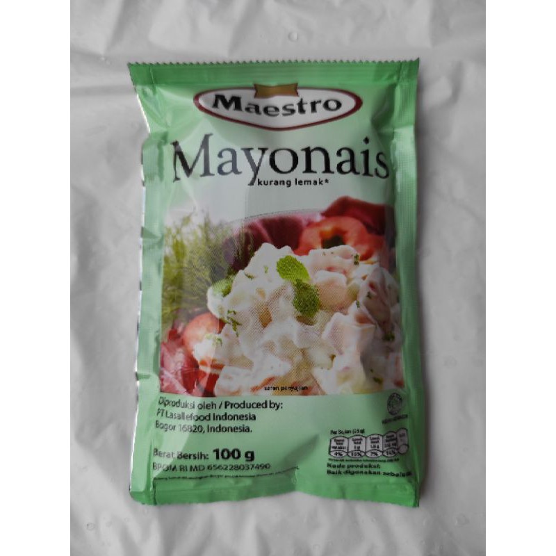 

Mayonais Maestro 100g