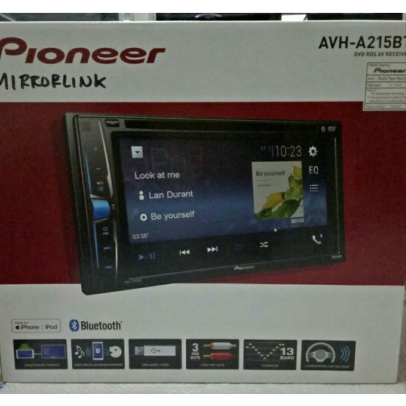Head unit pioneer avh-a215bt - double din pioneer avha215bt - pioneer avh215bt - Pioneer avh a215 bt