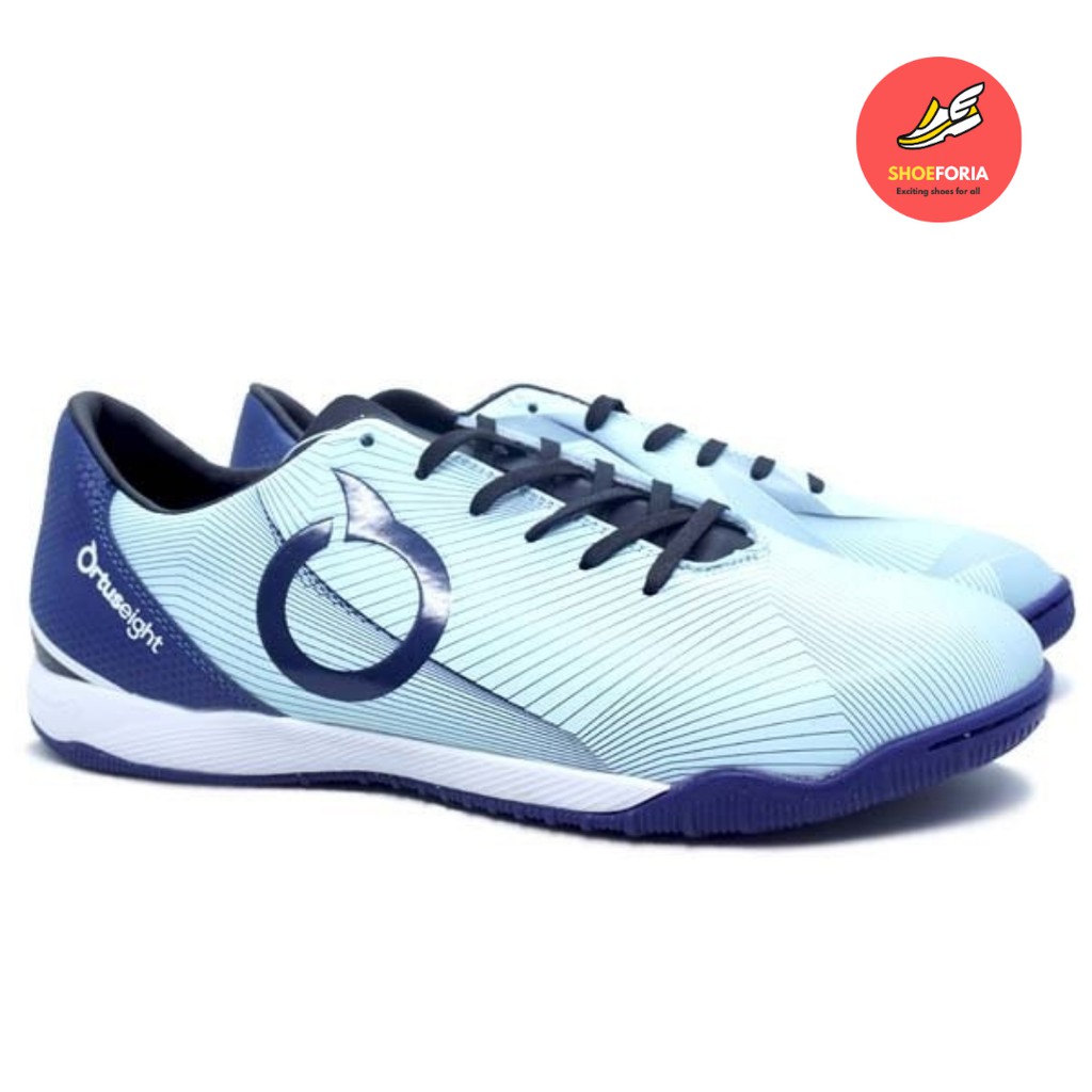 Sepatu Futsal Ortuseight Prodigy In Skyblue/Navy Original 100%