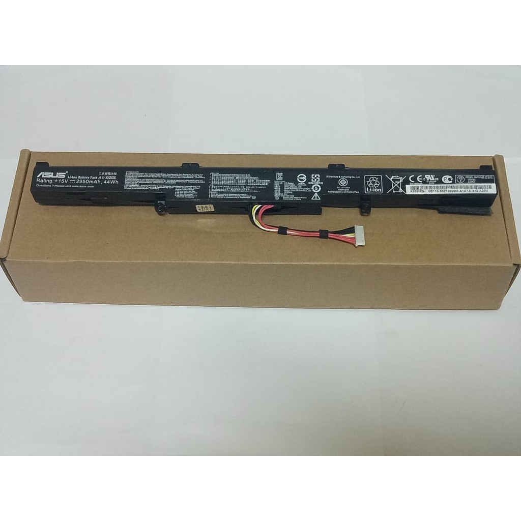 BATERAI LAPTOP ORIGINAL ASUS A41-X550E SERIES X450 X450J X450JF A450J A450JF A450E47JF-SL