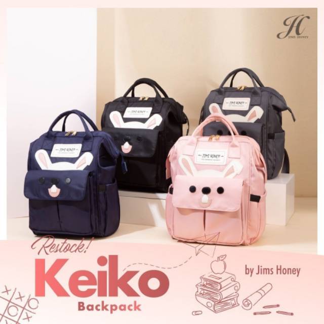 Tas ransel JIMS HONEY KEIKO backpack tas sekolah