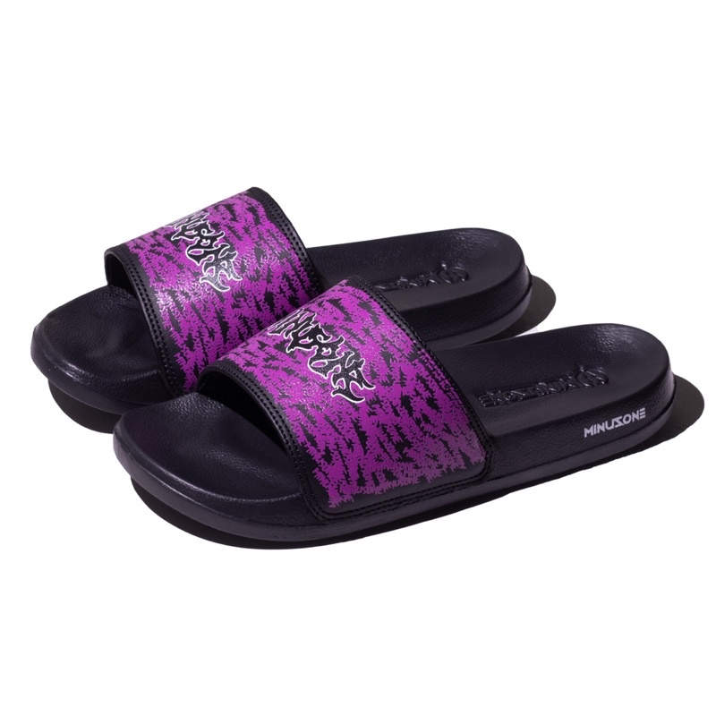 Minusone Footwear - Purple EM Sendal Pria Wanita Sandal Selop Slip On