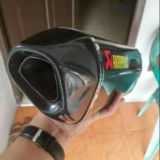 Knalpot Racing Ninja 250 RR Mono Ninja 250SL Fullsystem Akrapovic Layang