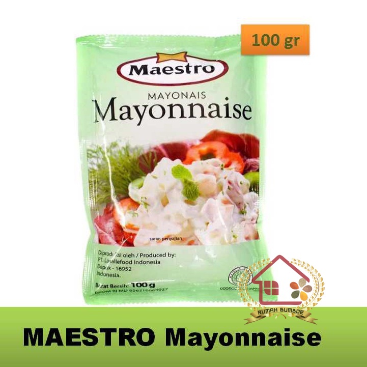 

(100 gr) MAESTRO Mayonaise Mayonais Maestro Mayonaise Original