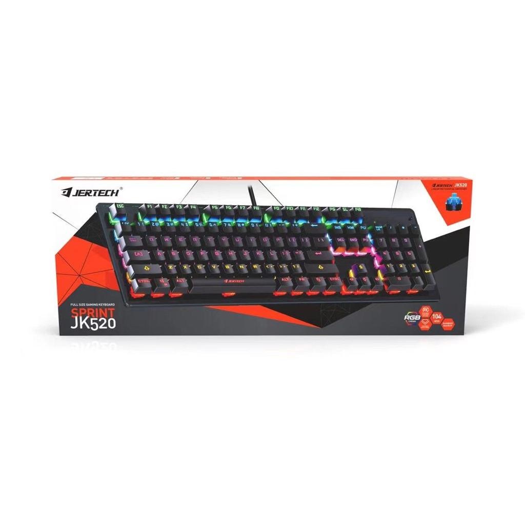 Keyboard Gaming JK520 LED Light Effect All Widows -XOBOX