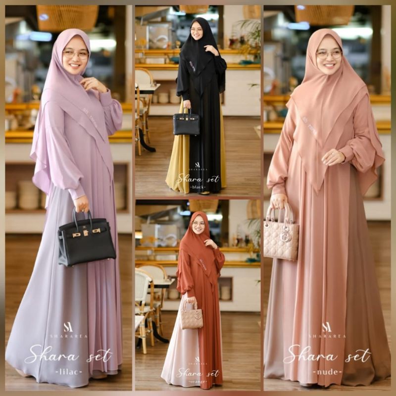 Shara set by shararea set muslim dress ready