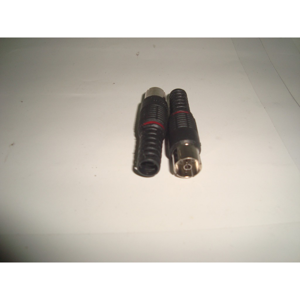 Konektor Jack Antena TV Female (Loop Out) Plastik