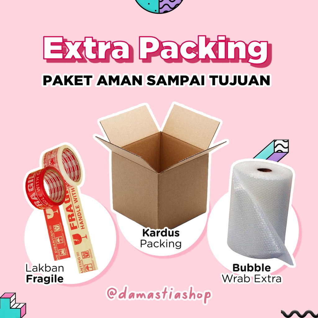 

Tambahan Bubble Wrap | Extra Packing Aman