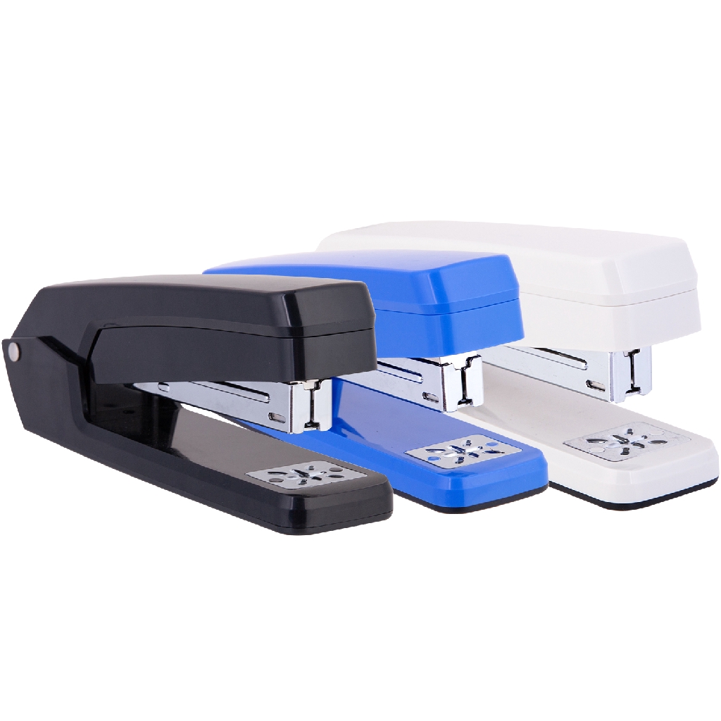 Deli Stapler dapat Diputar 3 Arah 25 Lembar, 24/6 dan 26/6 Setengah Strip Stapler E0434