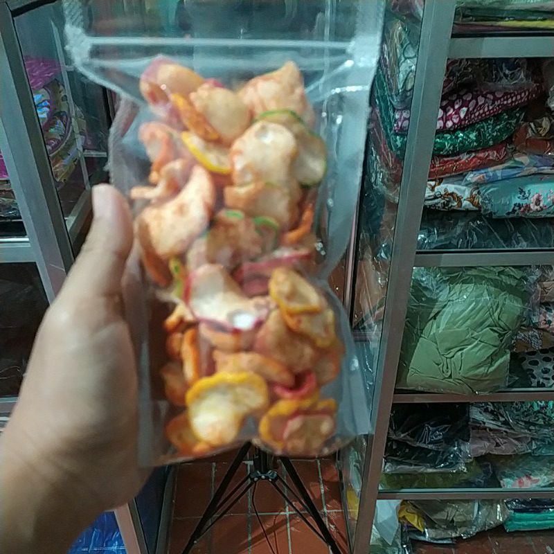 

kerupuk ikan pedes