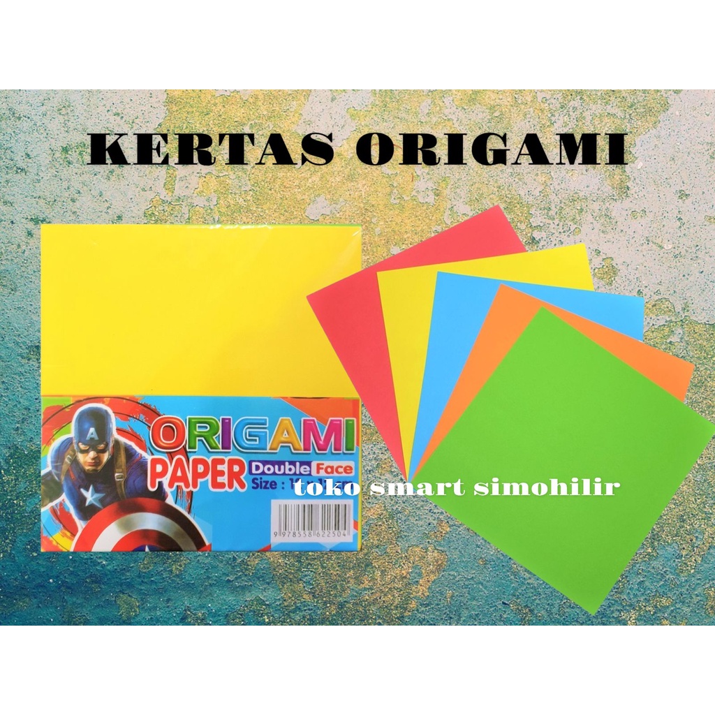 KERTAS LIPAT ORIGAMI Bolak balik