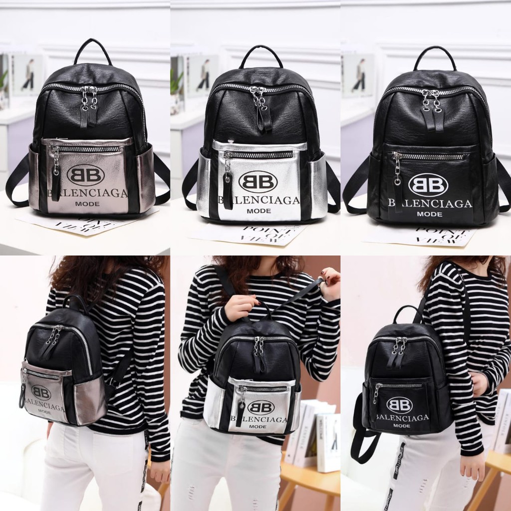 TAS WANITA-TAS IMPORT-BALENCIAGA HYPE COOL STYLE BACKPACK 9236