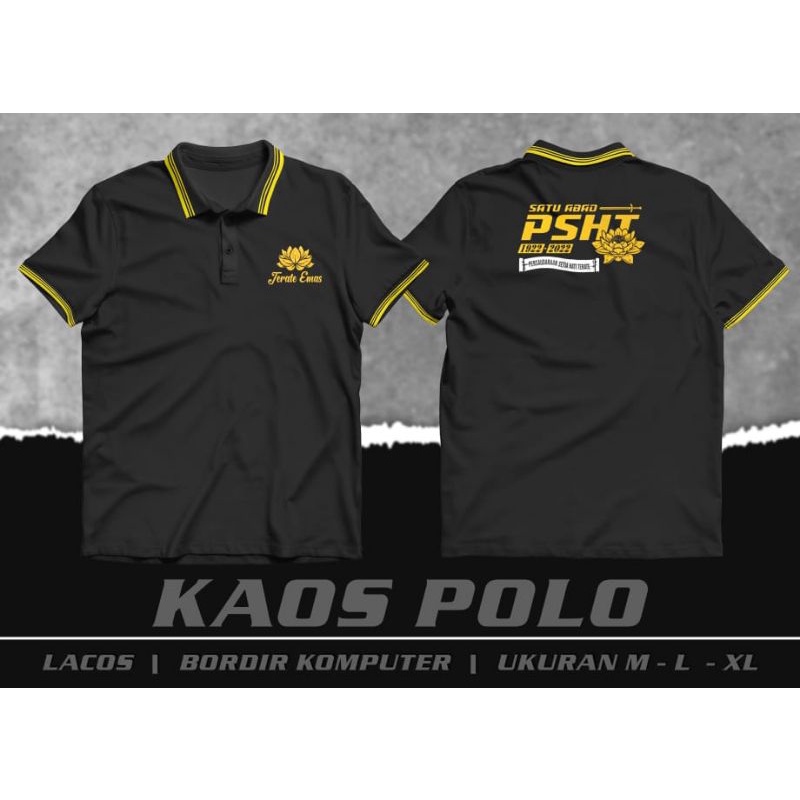 Kaos Kerah Polo Satu Abad PSHT