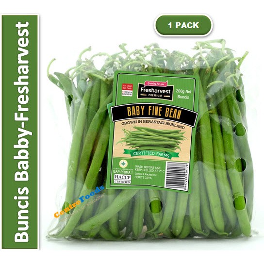 

Buncis Babby Fine | Fresharvest [ Harga Per PACK ]